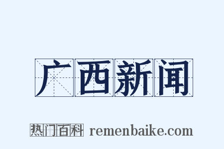 广西新闻是什么意思的图片